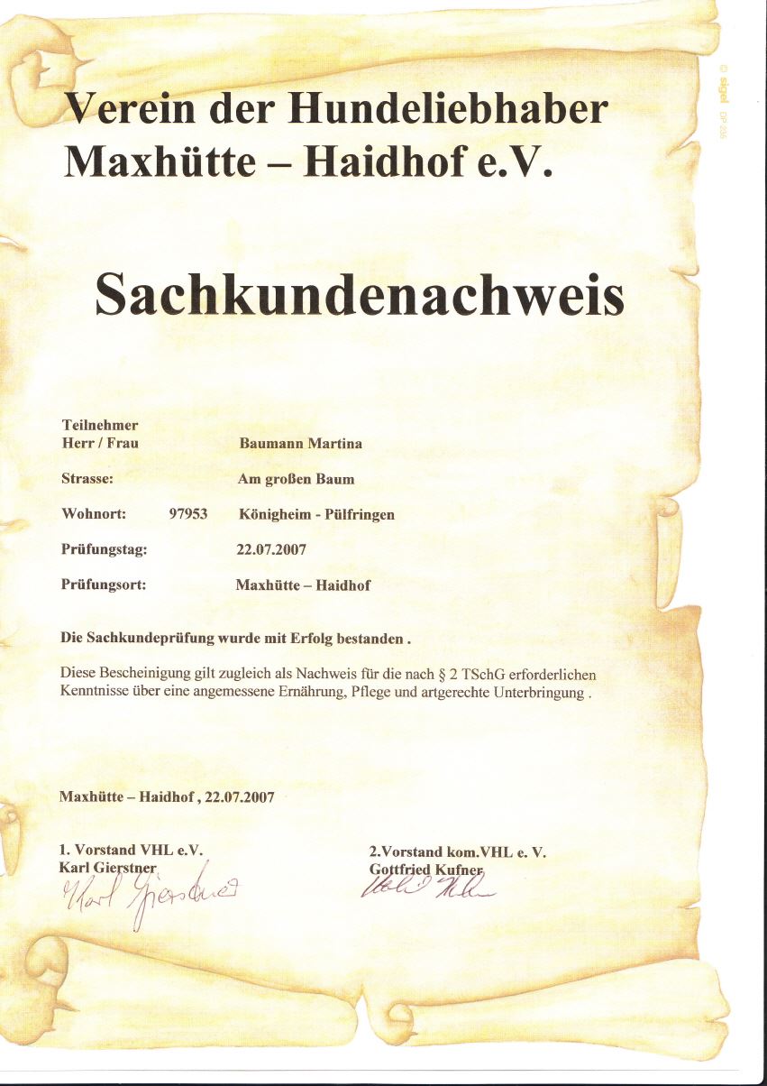 Urkunden Urkunden